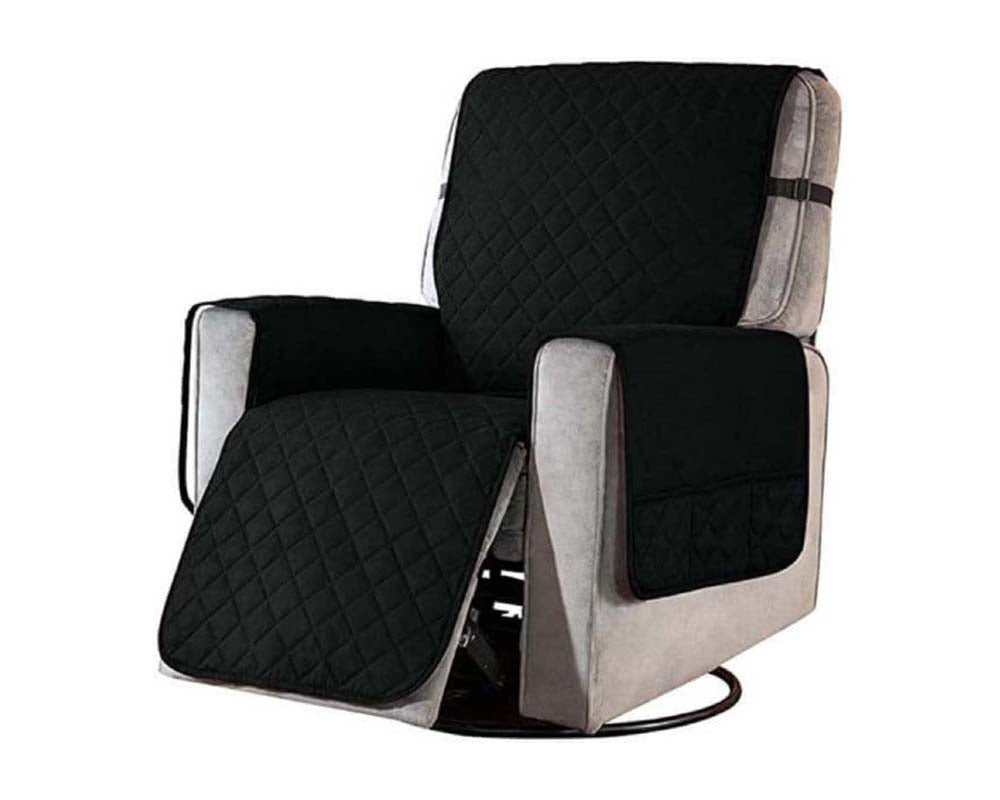 Recliner Chair Cover Sofa Slipcover Couch Protector with Non Slip Strap