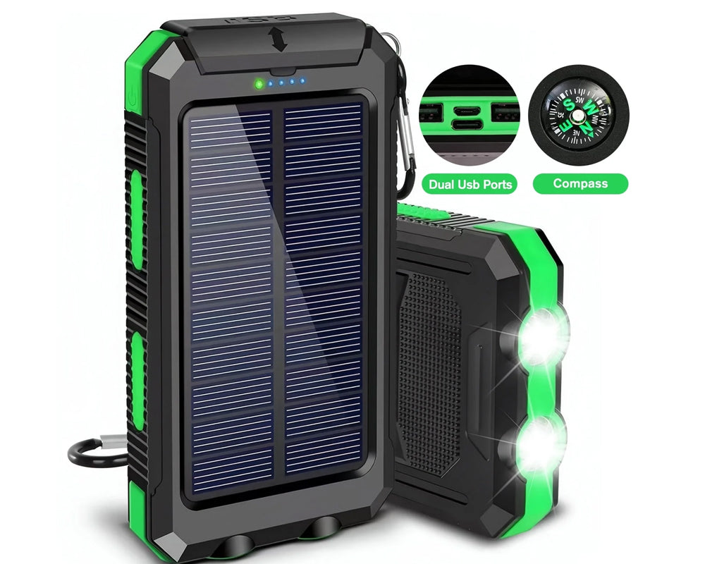 Solar power bank outdoor use