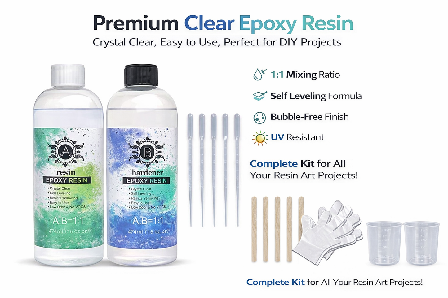epoxy resin stir sticks
