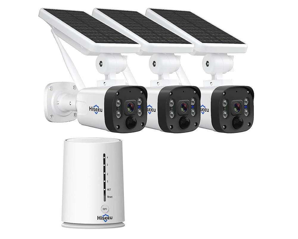 Solar Security Camera System