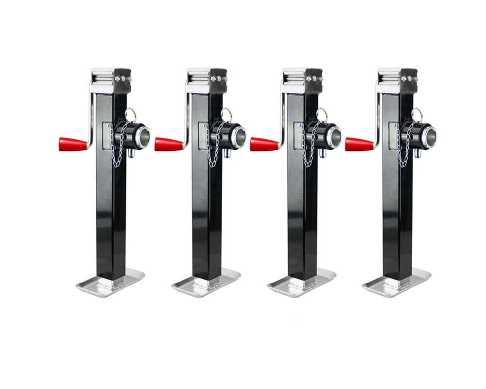 Tilting and swiveling jacks