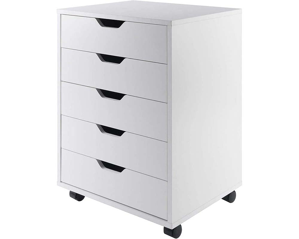 drawer cabinet with lock
