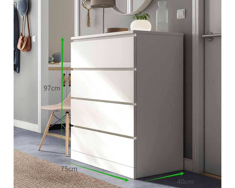 Chest of Drawers Tallboy 4 Drawers Tall Boy