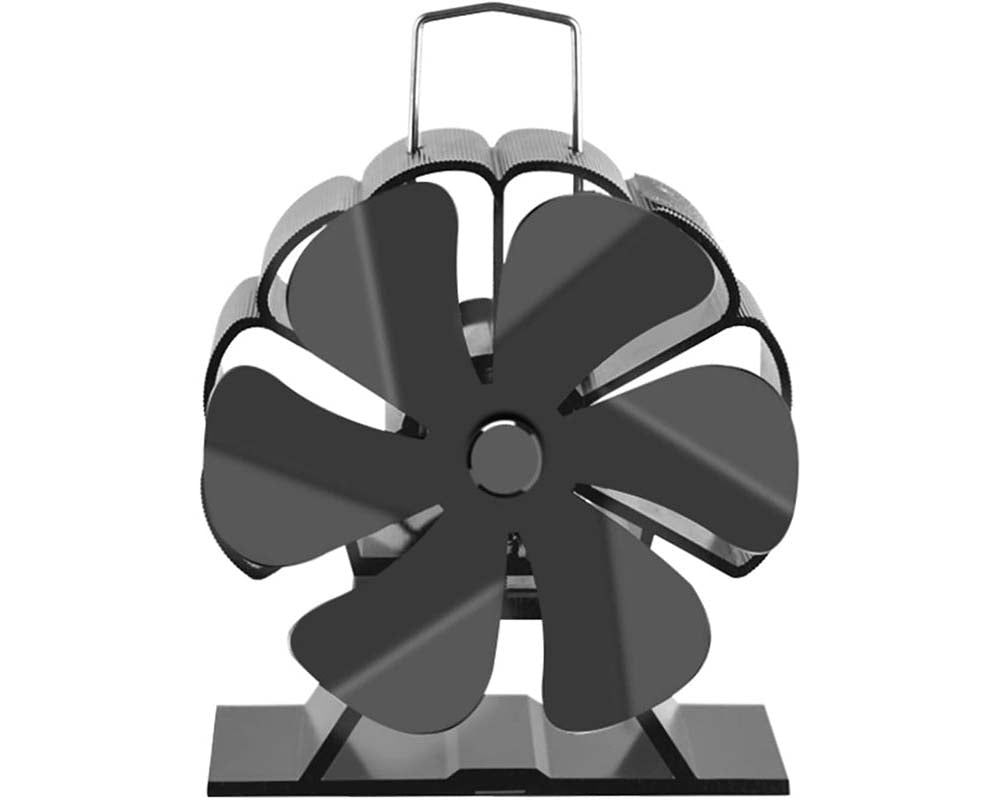 Compact stove fan