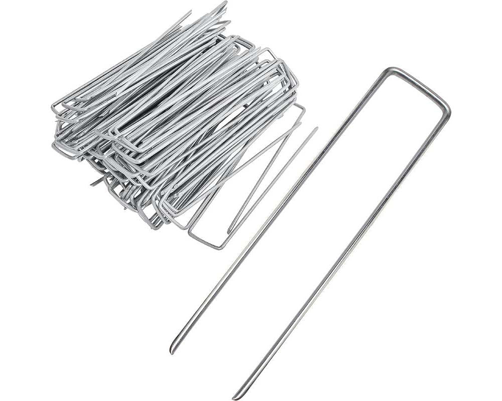 U shaped garden pins