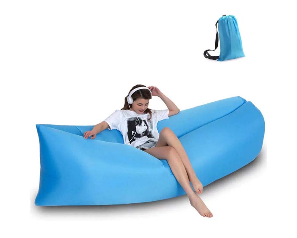 Compact inflatable couch