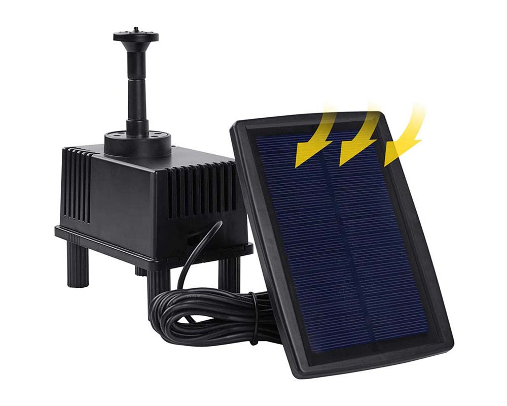 Easy install solar pump