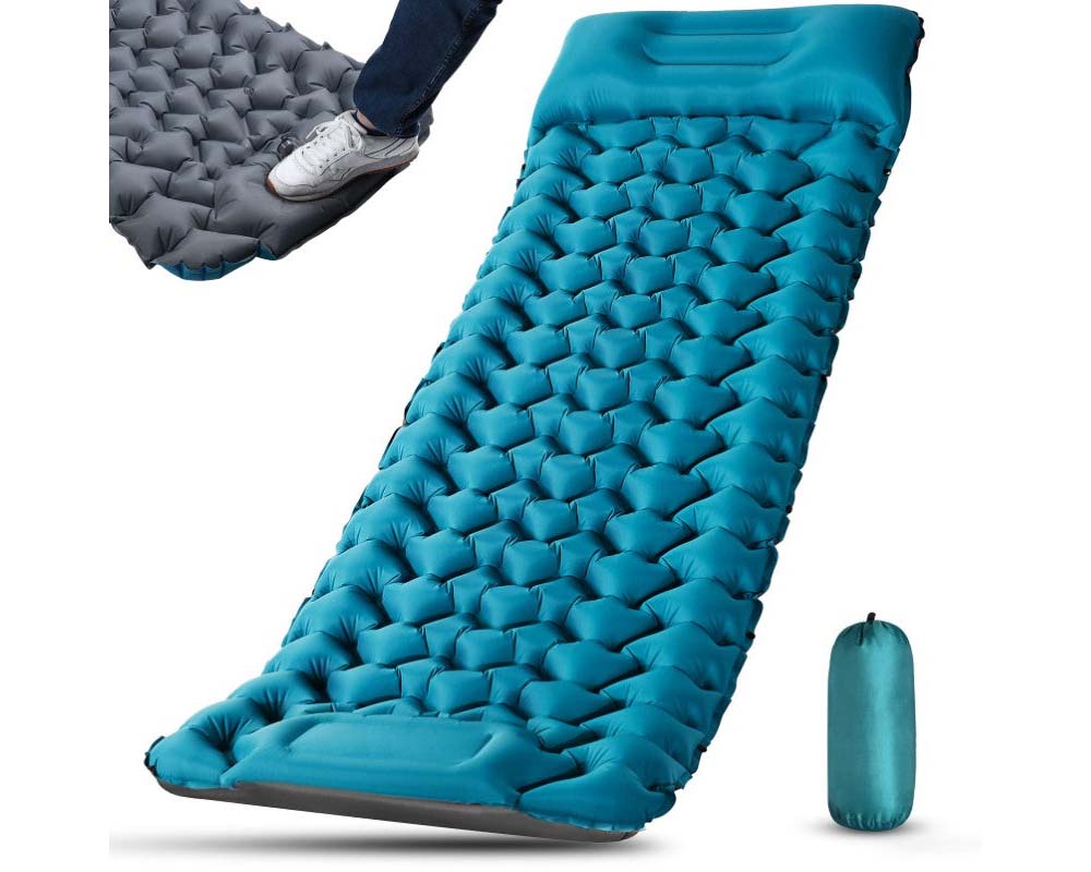 Inflatable sleeping mat
