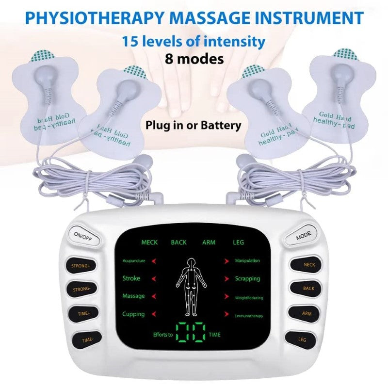 Portable electric therapy massager