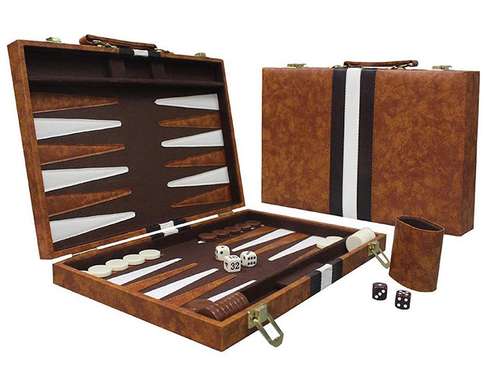 Backgammon set for adults