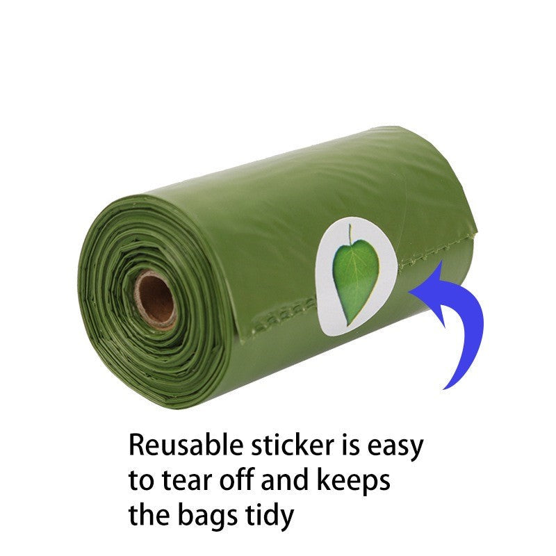 Dog poo bags for leash dispenser