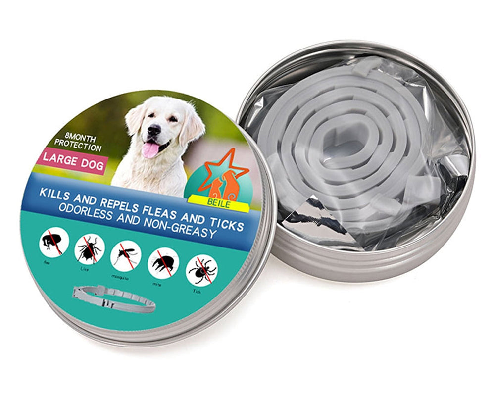 Non greasy tick collar