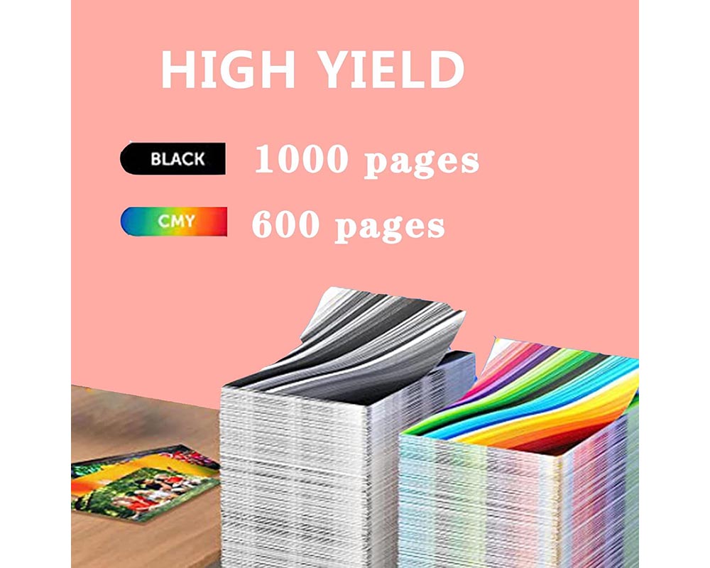 High yield printer ink