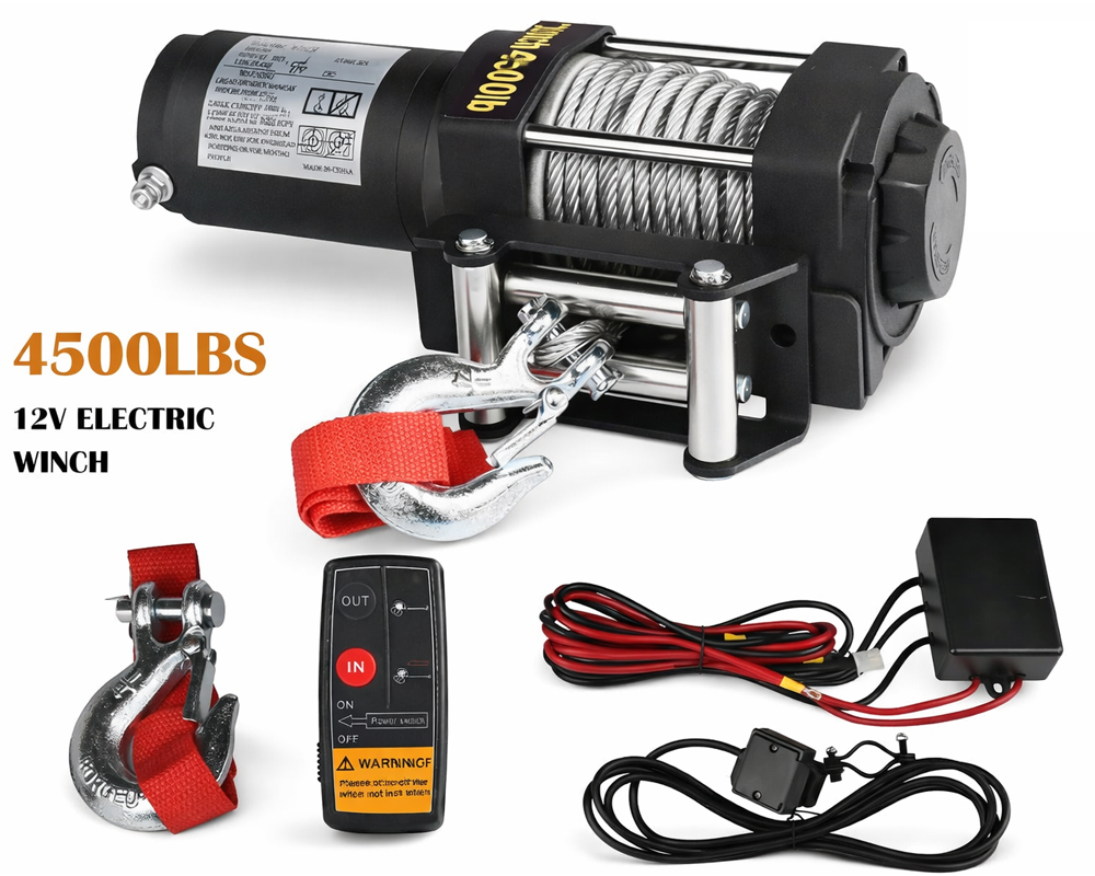 portable electric winch