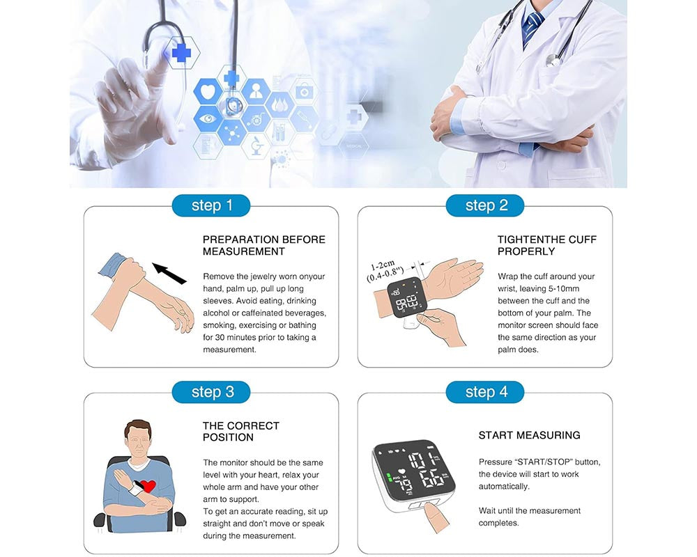 easy one touch blood pressure monitor