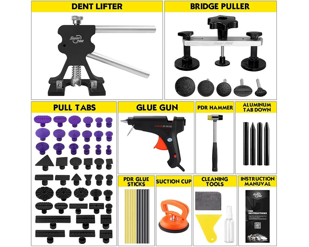 Car body repair kit