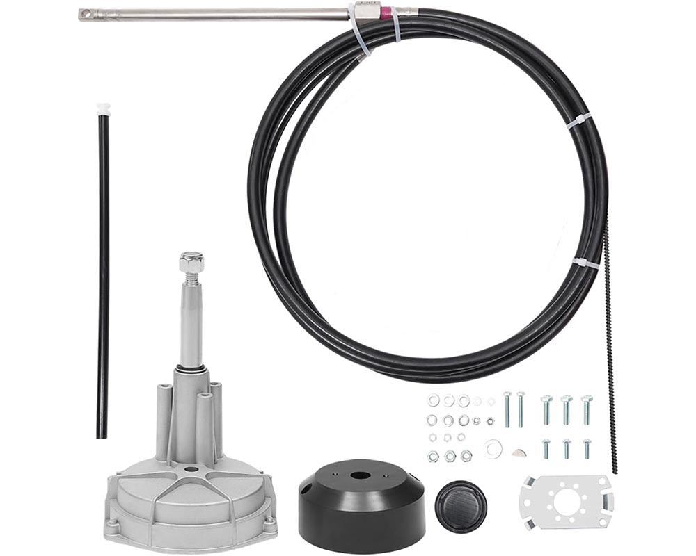 outboard steering system