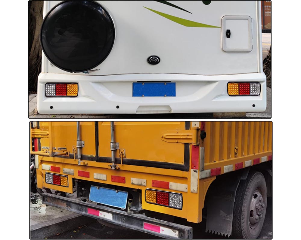 Bright LED rear light
