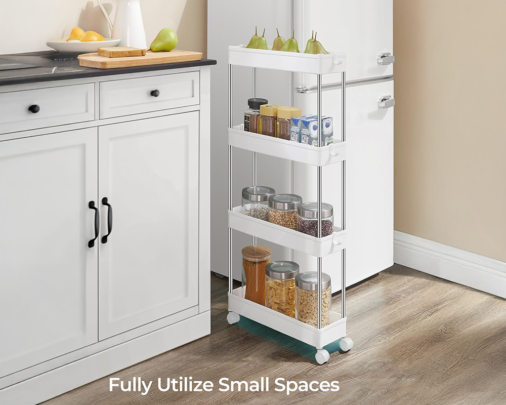 Kitchen storage cart for office