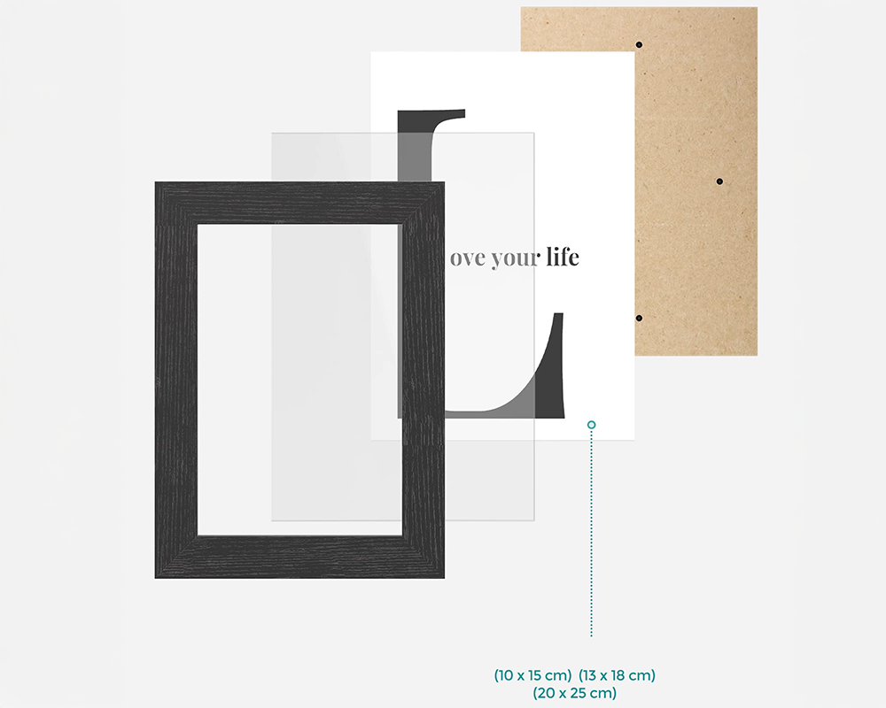 Durable MDF photo frame