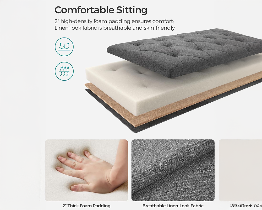 Storage Ottoman Bench