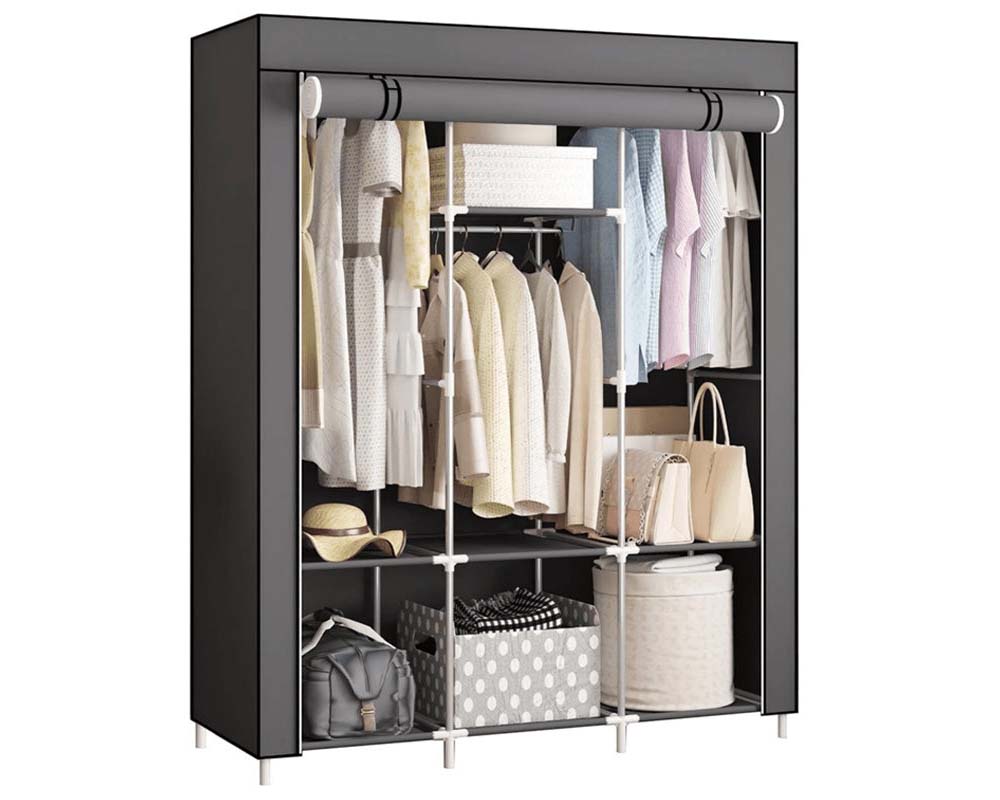 wardrobe organiser with sliding doors