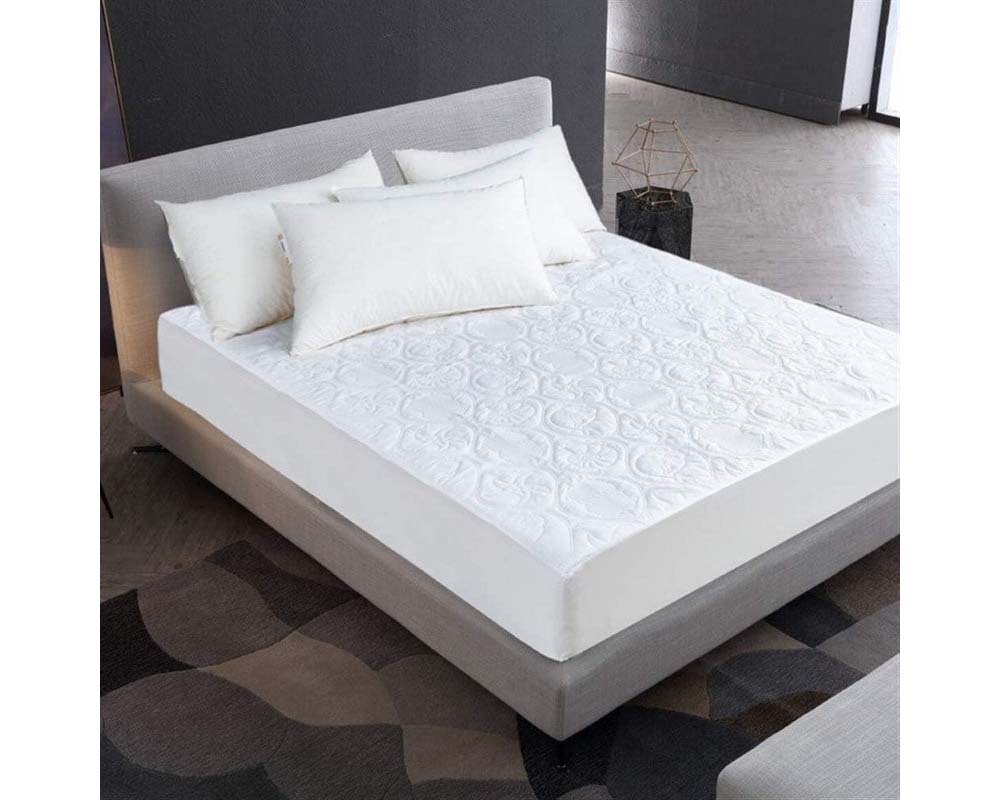 hypoallergenic mattress cover white