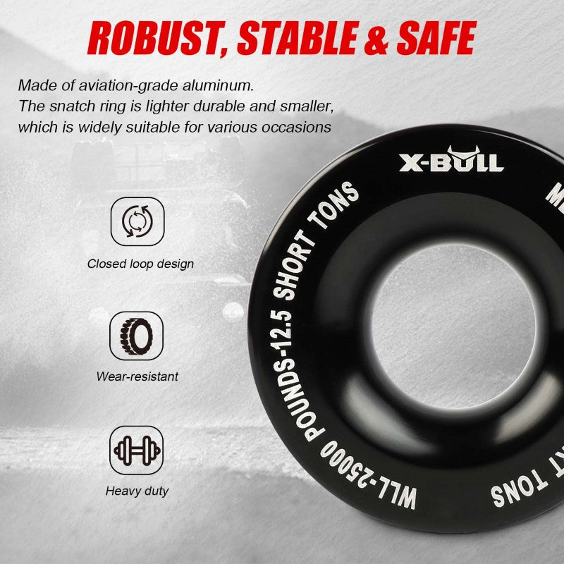 Offroad recovery shackle