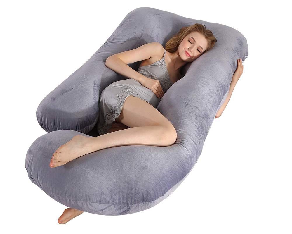 Pregnancy pillow for back support