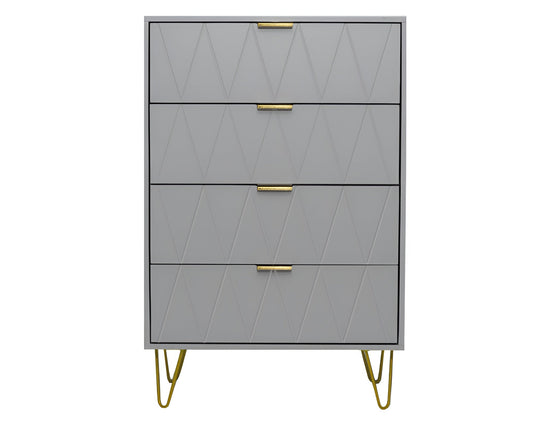 four drawer tallboy chest