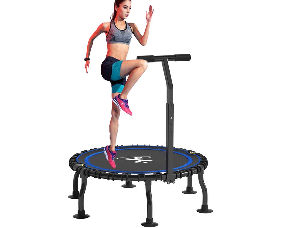 Trampoline for adult workouts