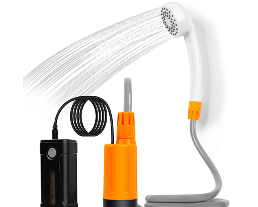camping shower pump