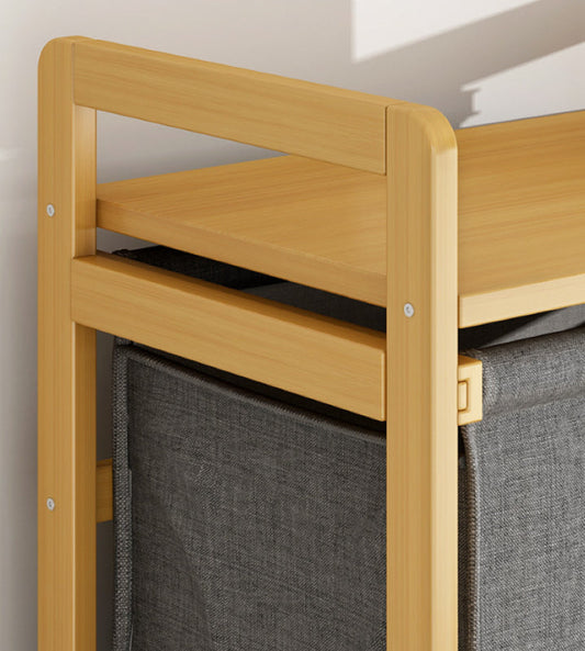 Bamboo frame storage tower