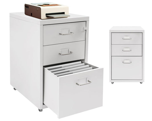 3 tier rolling file cabinet