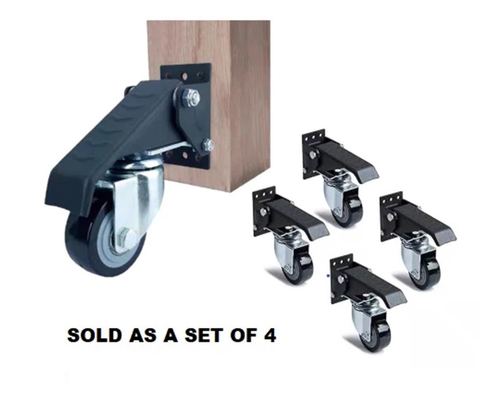 Workbench caster on floor