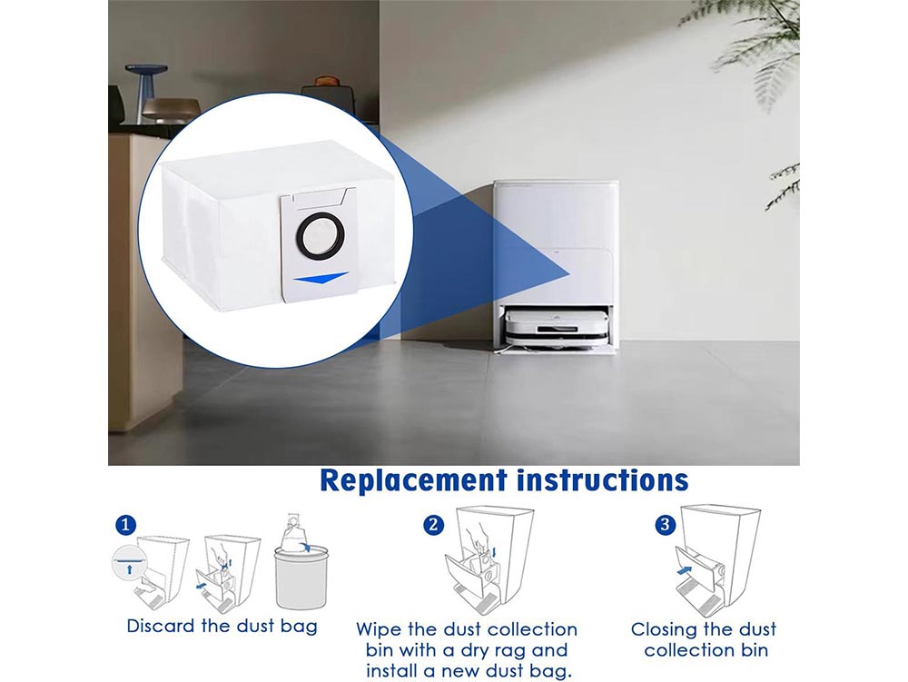 robot vacuum replacement bags