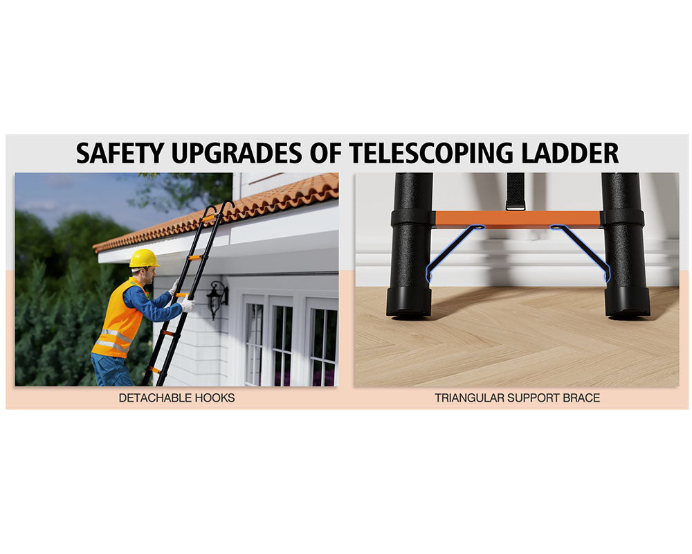 Lightweight aluminium ladder