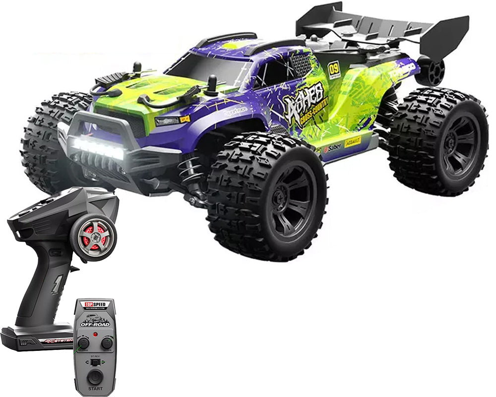 RC Car 4WD Monster Truck Off-Road Vehicle Remote Control Crawler