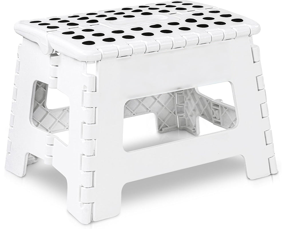 step stool on floor