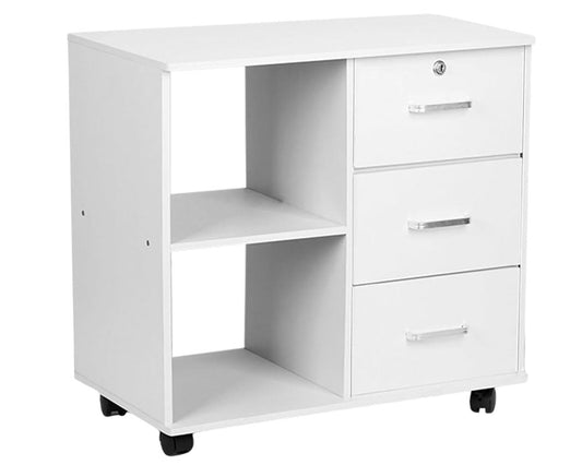 Office cabinet with lock