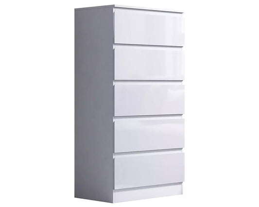 modern slim tallboy chest drawers