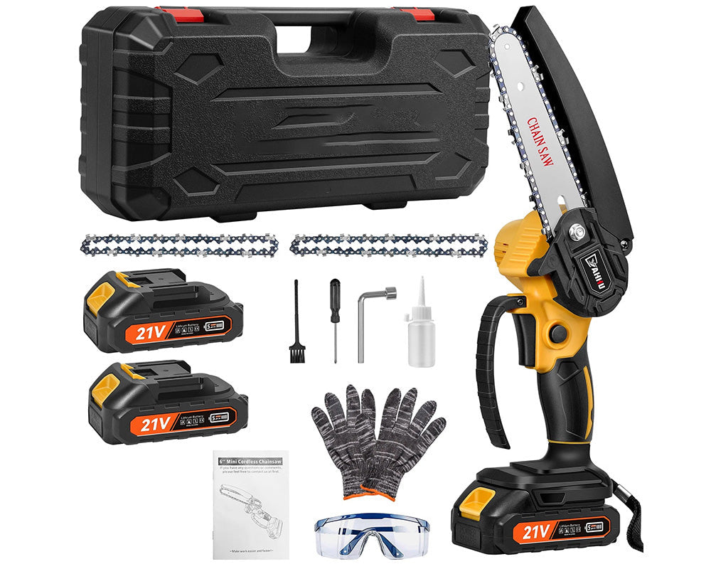 Cordless wood cutting tool