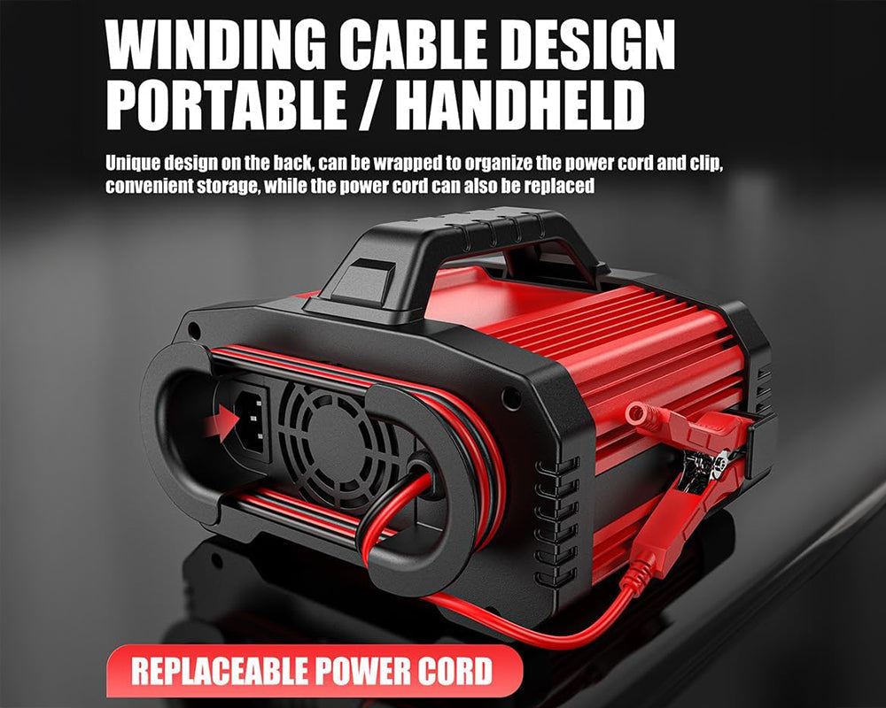 car battery charger with repair mode