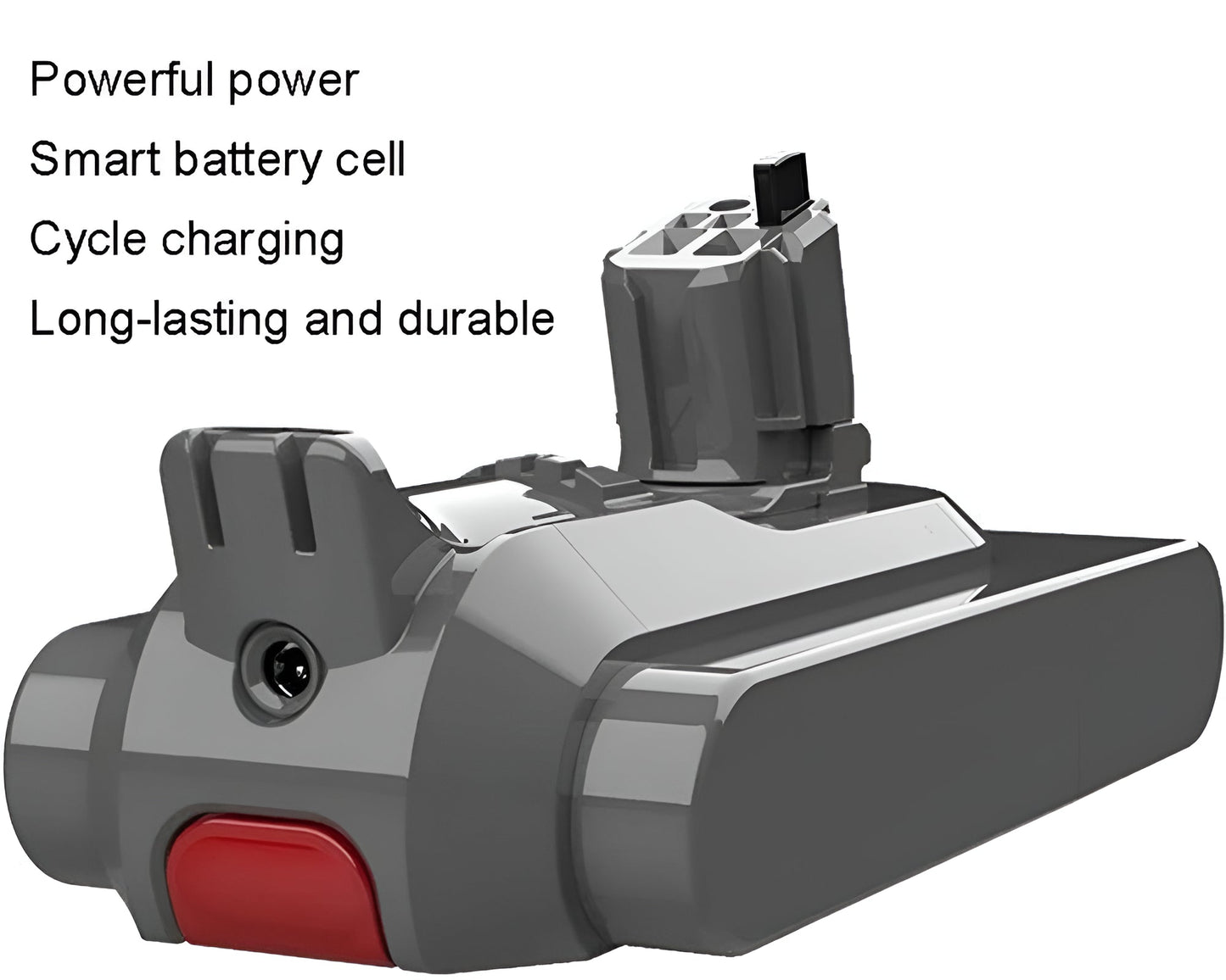 Long lasting vacuum battery