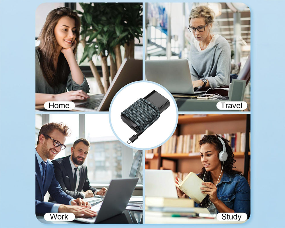 HP Laptop Charger 65W USB C