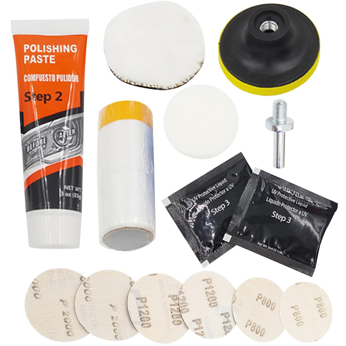 Easy to use headlight kit