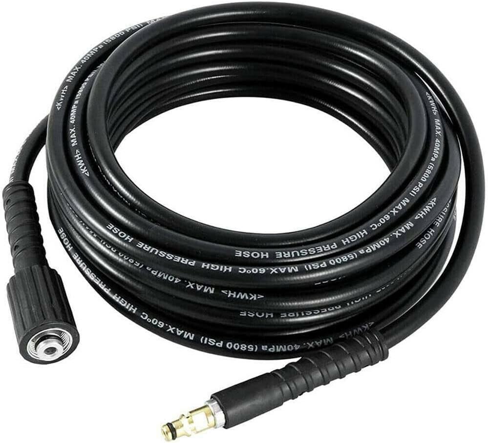 Pressure washer hose with bayonet