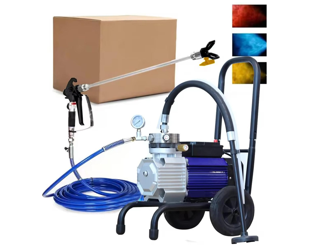 paint sprayer with adjustable valve