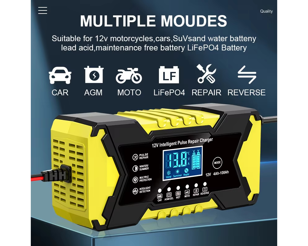 Trickle charger for car battery