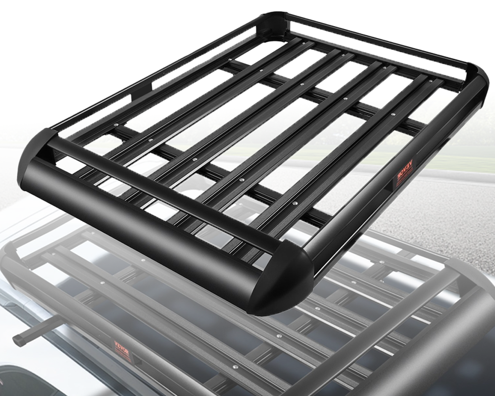 roof rack with support bars